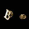 Quality Brass Initial A to Z 26 Letters Pin Golden Color English Symbol Design Men's Suit Collar Lapel Brooch Pin - Image 3