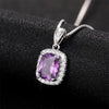 Geometric Cubic Zirconia Pendant Necklace for Women Temperament Female Wedding Neck Accessory Party Jewelry - Image 33