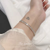 Rhinestone Accent Stainless Steel Bracelet in Multiple Styles - Image 21