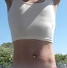 Gold Fake Piercing Belly Ring for Women Girl Fake Bellys Button Piercing Clip on Belly Button Rings Navel Ring Non Piercing - Image 5