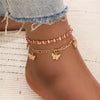 Rhinestone Chain Women's Anklets Silver Color/Gold Color Bracelet on Leg Accessories Wedding Party Jewelry - Image 15
