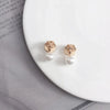 Minimalist Simple Small Round Pearls Earrings Ears Clip White simulation Pearls Clip on Earrings No Piercing For Women Lady - Image 5