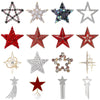 Tassel Shooting Star Pins for Women Unisex Rhinestone Star Brooches Office Party Friend Gifts Jewelry Accessories - Image 1