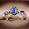 6 Claws Zirconia Stone Rings for Women Silver Color Proposal Band Accessories Bridal Jewelry - Image 7