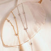 Metal Crystal Y-Shaped Finger Chain Anklet for Women Simple Gold Color Personality Tassel Foot Chain Beach Jewelry - Image 2