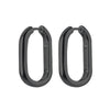 Men's Earrings Geometric Polygonal Stainless Steel Ear Buckle Ring Women Chic Earring Small Hoop Punk Party Ear Jewelry - Image 36