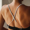 Stonefans Simple Shoulder Strap Luxury for Dress Rhinestone Bridal Wedding Sexy Gift Bead Decorate Shoulder Chain Jewelry Women