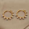 Design Crystal Geometric Stud Earrings for Women Jewelry Zirconia Beads Delicate Earrings - Image 3