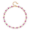 8mm Crystal Colorful Claw Setting Necklace For Women Winter Sweater Choker Accessory Diiamond Jewelry - Image 7