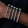 Hip Hop Bling CZ Tennis Bracelet Cubic Zirconia Iced Out For Women 3/4/5/6mm Width 1Row Tennis Chain Men - Image 6