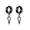 2pcs Stainless Steel Non Pierced Clip On Earrings for Men Women Magnetic Stud Earrings Punk Dangle Huggie Hoop Earrings Set - Image 37