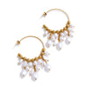 Baroque Simulated Pearls Drop Handmade Earrings for Women Stainless Steel Charm Chic Elegance Handmade Jewelry - Image 7