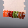 Boho 4 pair/set Multicolor Acrylic Small Hoop Earrings Resin Geometric C Shape Drop Earring Jewelry Sets for Women - Image 15