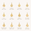 Stainless Steel 12 Constellations Symbol Pendant Geometric Star Sign Necklace Women Zodiac Sign Choker Jewelry Birthday Gifts - Image 1