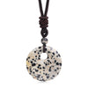 Bohemian Style Stone Hole Bead Round Penda Necklace Tiger Eye Rose Quartz Amethyst Necklacent Jewelry Men and Women - Image 10