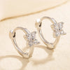 1Pair Crystal Heart Tragus Hoop Earring For Women Girls Huggie Earring For Cartilage Helix Piercing Jewelry Lobe Hoops - Image 24