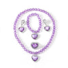 Girl Dress Up Jewelry Toddler Princess Ring Earrings Bracelets Necklaces Kids Costume Jewelry Set for Girl Tea Costume Party - Image 9