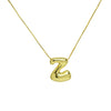 Creative A-Z Balloon Bubble Letter pendant Neckalce for Women Gold Plated Chunky Initial Necklaces Jewelry Birthday Gift - Image 7