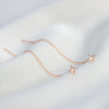 Long Wire Tassel Thread Chain Climb Star Heart Beads Pendants Drop Earrings women's Straight Hanging Earings Jewelry - Image 14