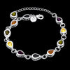 charm Silver Bracelet for man woman Twisted rope chain jewelry Wedding party Christmas gift - Image 34