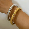 Stainless Steel Gold Plated Colorless Jewelry Hollow Bracelet Women's Chunky Men Bangles Bracelets - Image 24