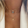 Lucky Double Layers Zircon Evil Eye Necklaces for Women Men Chain Turkish Eye Pendant Necklace Party Jewelry Gift - Image 1