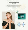 MODIAN Real 925 Sterling Silver Elegant Natural Opal Stud Earrings For Women Trendy Wedding Engagement Fine Jewelry Bijoux