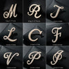 English Letters A K D Pearl Brooches Lapel Pins Female Corsage Jewelry Gifts for Women Accessories - Image 2