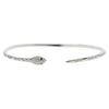 Snake Cobra Cuff Bracelets Paved White Cubic Zirconia Gold/Rose Gold/Platinum Plated Color Women Bracelet Jewelry - Image 4