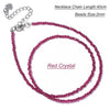 2mm Stone Bead Choker Necklace 40cm - Image 28