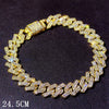 Hip Hop Iced Out Chunky Cuban Chain Anklets For Women Rhinestone Link Ankle Bracelet Beach Barefoot Jewelry - Image 9