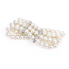 Three-Row Glass Bead Stretch Bracelet with Rhinestone Details - Image 14