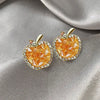 Candy Colored Apple Rhinestone Earrings For Women Fresh And Sweet Fruit Earrings Summer Day Beach Vacation Jewelry - Image 4