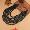 Geometric Round Wooden Beads Handmade Beaded MultiLayer Long Necklaces For Women Vacation Party Jewelry - Image 11