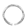 Punk Simple Silver Color Twisted Mobius Cuff Bangles Infinite Loop Bracelet Men\'s Casual Party Jewelry Gift - Image 5