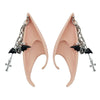 1pair Cute Latex Elf Ears with Earring Non-pierced False Ears Cross Women Earrings Ear Cuff Jewelry Role Play - Image 14