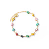 Stainless Steel Evil Eye Bracelet For Women Enamel Round Chain Blue Evil Eye Bead Bracelet Summer Beach Foot Jewelry Gift - Image 28