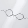 2Pcs/set Magnet Couple Bracelets Heart Attraction Bracelet Stainless Steel Charm Simple Cuban Chains Key Lock Jewelry Gifts - Image 29