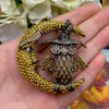 Zinc Alloy Brooch Pin with Decorative Stone Details in Multiple Styles - Image 14