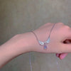Love Heart Pendant Necklace in Silver-Tone - Image 12