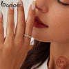 Silver Gold Plated Ring Full Zircons Paved Finger Band Ring for Women Stacking Jewelry Gift - Image 4