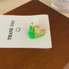 Tree Frog Ring Green Funny Frog Ring Blue Frog Ring Ring Adjustable Opening Ring Party Gift Jewelry - Image 6