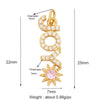 Shining Moon Star Sun Tellurion Celestial Compass Charm Pendant Gold Colour, Jewelry Necklace Bracelet Making Supply - Image 12