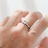 Classic Stainless Steel Ring Zirconia Ring For Men Women Wedding Engagement Unisex Jewelry - Image 4