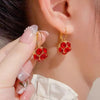 Heart Shape Hoop Earrings Asymmetric Big Earrings for Women Gold Color Party Jewelry Girl Chic Gift - Image 18