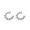Elegant Imitation Pearl Ear Cuff Clip C-shaped Earrings Non-Piercing Ear Ring Minimalist Earrings for Women Jewelry - Image 6