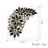 Retro Alloy Crystal Glass Exaggerated Brooch Women's Style Pin Accessories - Image 5