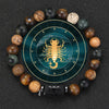 Astrology 12 Zodiac Bracelet Stone Zodiac Constellation Bracelet Gift for Men Women Sagittarius Virgo Aquarius Bracelet - Image 11
