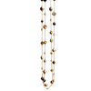 Autumn and Winter Long Tiger Eye Stone Pearl Beads Long Sweater Chain For Women's Necklace Jewelry Accessories - Image 6