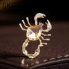 Skeds Zodiac Sign Scorpio Personality Scorpion Brooch Female Pin Corsage Accessories for Men - Image 1